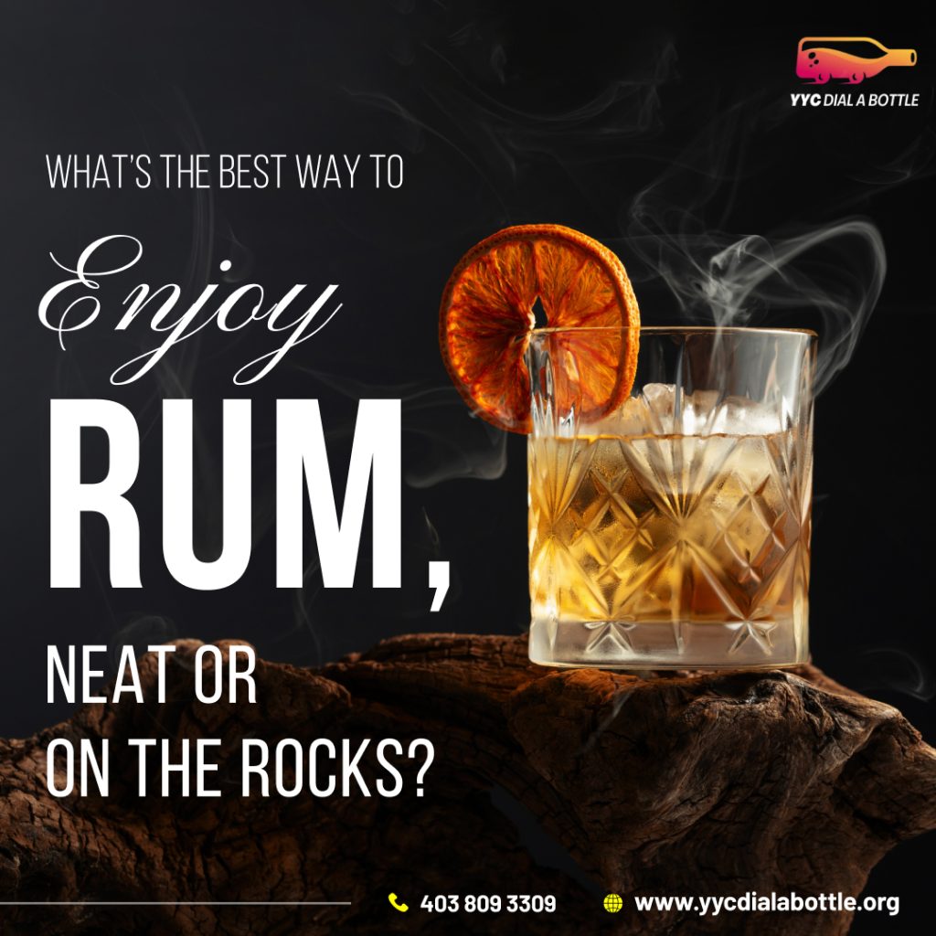 What’s the Best Way to Enjoy Rum: Neat or On the Rocks?