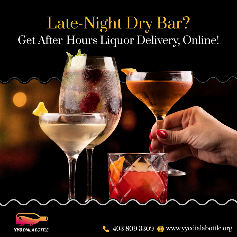 Late-Night Dry Bar? Get After-Hours Liquor Delivery, Online!